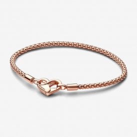 Pandora Moments Studded Chain Bracelet 582731C00
