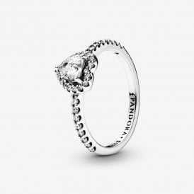 Pandora Elevated Heart Ring 198421C01