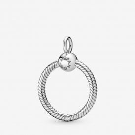 Pandora Moments Small O Pendant 398296
