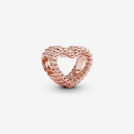 Pandora Beaded Open Heart Charm 787516