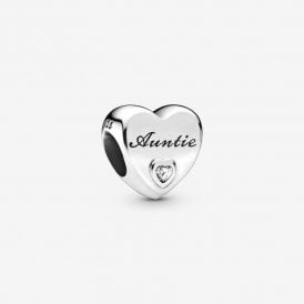 Pandora Auntie Love Heart Charm 798261CZ