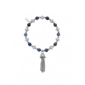 ChloBo Silver Compassion Sodalite Bracelet SBSBB598