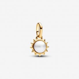 Pandora ME Treated Freshwater Pearl Sun Mini Dangle 763035C01