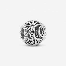 Pandora Openwork Sun, Stars & Moon Charm 799183C00