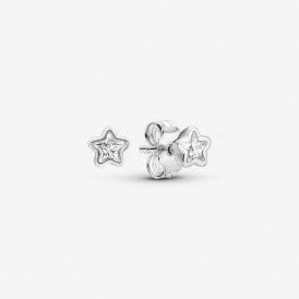 Pandora Sparkling Star Stud Earrings 290597CZ