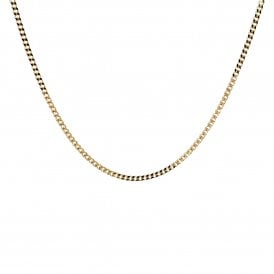 9CT Gold Tight Curb Chain