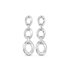 UNOde50 Silver Plated Yolo Earrings PEN0919MTL0000U