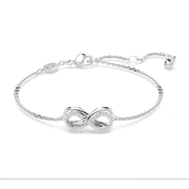 Swarovski Hyperbola Rhodium Plated Infinity Bracelet 5679664