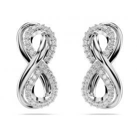 Swarovski Hyperbola Rhodium Plated Stud Earrings 5687269