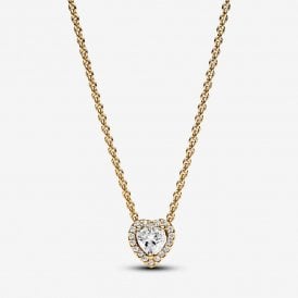 Pandora Sparkling Heart Collier Necklace 368425C01