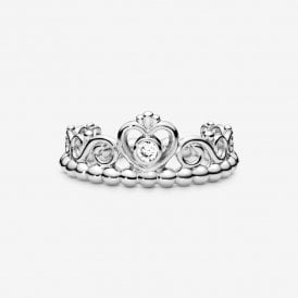 Pandora Princess Tiara Crown Ring 190880CZ