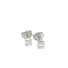 White Gold 0.30CT Lab Grown Diamond Earrings