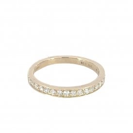 Yellow Gold 0.28CT Lab Grown Diamond Eternity Ring