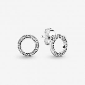 Pandora Forever Stud Earrings 290585CZ