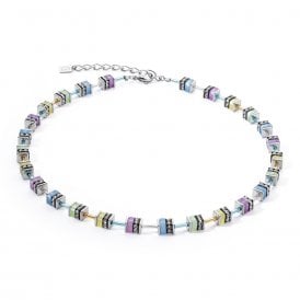 Coeur De Lion Sparkling Pastel Multicolour Necklace 4409101537