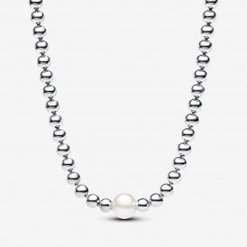 Pandora Freshwater Cultured Pearl & Beads Necklace 393176C01