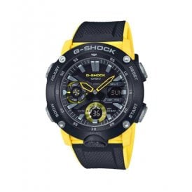 G-Shock Classic Carbon Yellow Plastic Strap Watch GA-2000-1A9ER