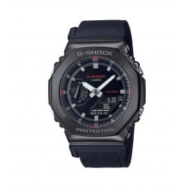 G-Shock Utility Metal Black & Red Watch GM-2100CB-1AER