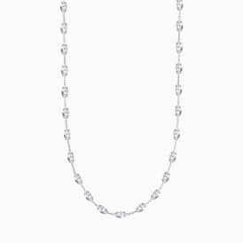 Real Effect Silver Italian Bead Chain