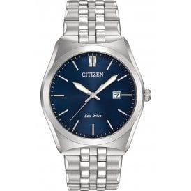 Citizen Mens Corso Eco-Drive Stainless Steel Watch BM7330-59L