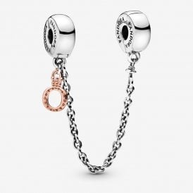 Pandora Dangling Crown O Safety Chain Charm 788313-05