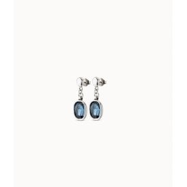 UNOde50 Silver Plated Light It Up Earrings PEN0848AZUMTLOU