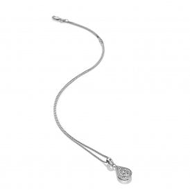 Hot Diamonds Glimmer White Topaz Pendant DP913