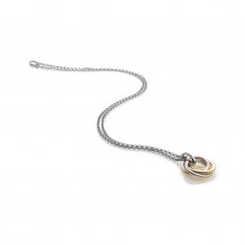 Hot Diamonds Calm Pendant - Rose and Yellow Gold DP544