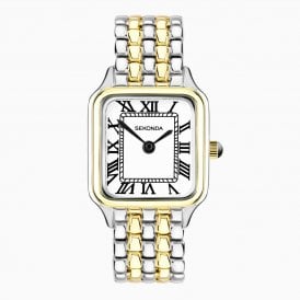 Sekonda Monica Maxi Ladies Watch Two Tone 40658