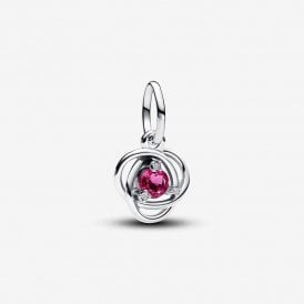 Pandora October Eternity Circle Dangle Charm 793125C010