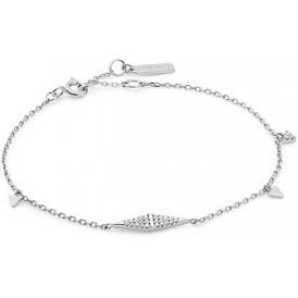 Ania Haie Silver Geometric Chain Bracelet B053-02H