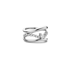 Ania Haie Silver Sparkle Ring R056-02H
