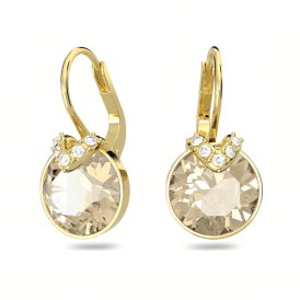 Swarovski Bella V Gold Tone Drop Earrings 5662093