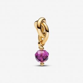 Pandora February Birthstone Eternity Dangle Charm 763462C02