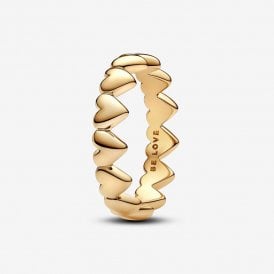 Pandora Row of Hearts Ring 163427C00