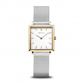 Bering Square White Dial Classic Ladies Watch 18226-010