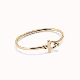 UNOde50 Ser Indomable Gold Plated Bangle PUL2449