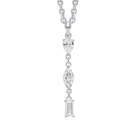 Mixed Shapes Long Pendant P5451C