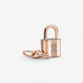 Pandora Padlock & Key Dangle Charm 780088C01