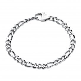 Unique & Co Steel Figaro Bracelet LAB-248