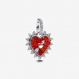 Pandora Spinnable Arrow Heart Dangle Charm 793667C01