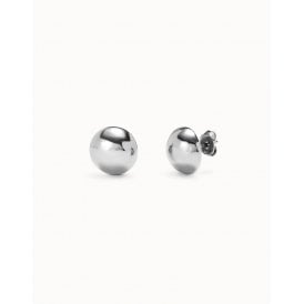 UNOde50 Sterling Silver-Plated Shaped Earrings PEN0996MTL00U