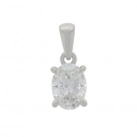 Oro White Gold Pendant 96302