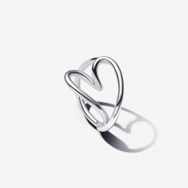 Pandora Natural Shaped Heart Ring 193288C00-48