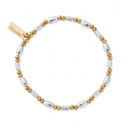 ChloBo Mixed Metal Twisted Oval Bracelet GMBTOVAL
