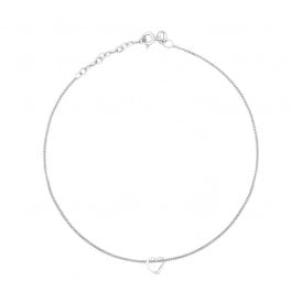 Gecko Slip-On Heart Anklet K212