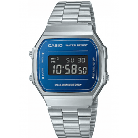 Casio Vintage Digital Blue Watch A168WEM-2BEF