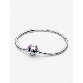 Pandora Disney Stitch Snake Chain Bracelet 593738C01-17