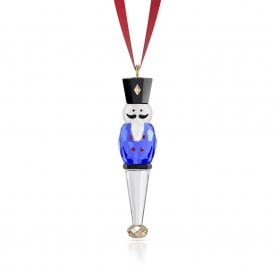 Swarovski Holiday Cheers Blue Nutcracker Ornament 5701868