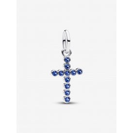 Pandora Cross Dangle Blue Charm 794063C01